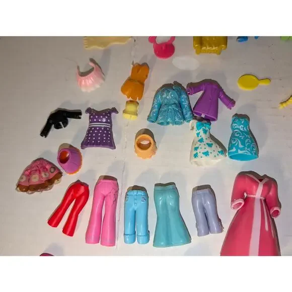 Mixed Lot Polly Pockets Vintage Disney Princess' Clothes - Picture 10 of 10